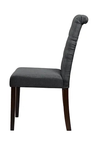 Roxy Chair Dark Grey (Set Of 2)