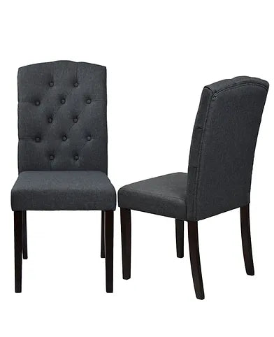 Ingrid Chair Dark Grey (Set Of 2)