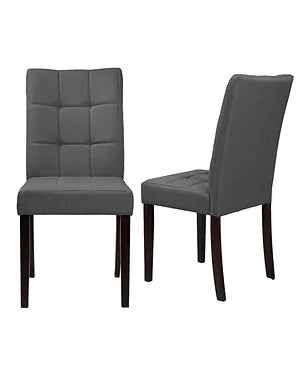 Clare Chair Dark Grey (Set Of 2)