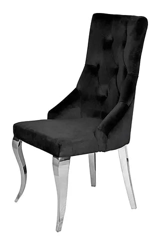 Lilly Black Dining Chair (Set of 2)
