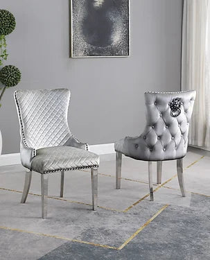 Royal Grey Chair set of 2