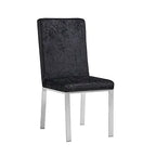 Dining Lotus Marble top with Angelina Chrome (Table + 4 Chairs)