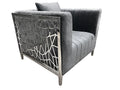 Chaise Angelina Gris Foncé