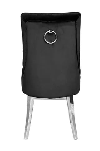 Lilly Black Dining Chair (Set of 2)