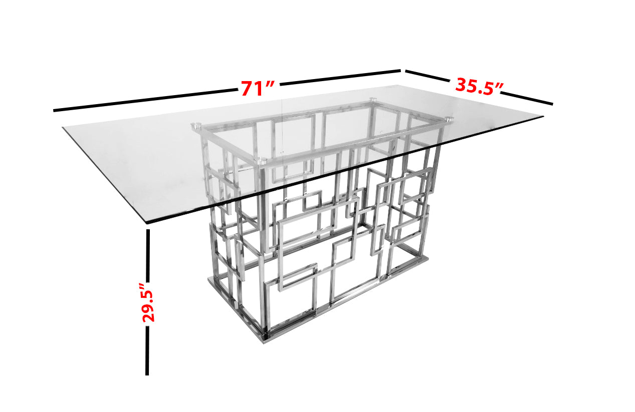 Zenith Dining Table (71" x 35.5")